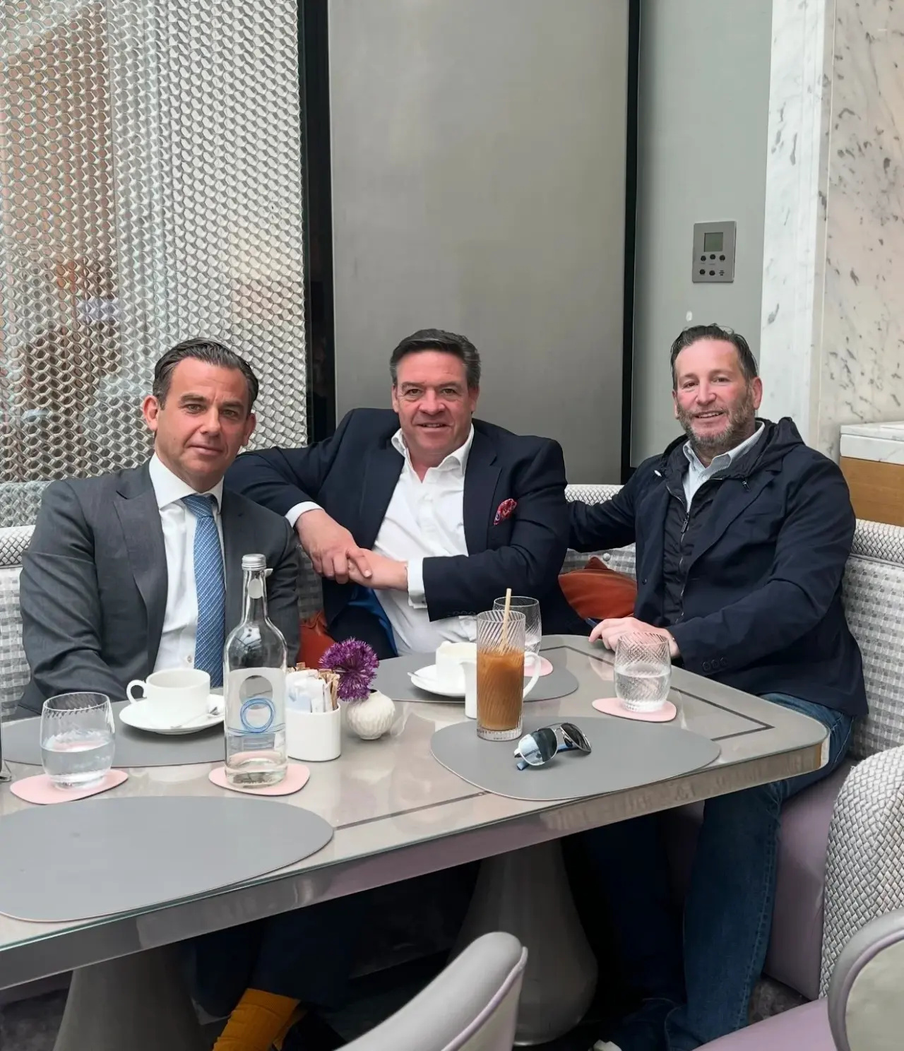 Coffee with clients