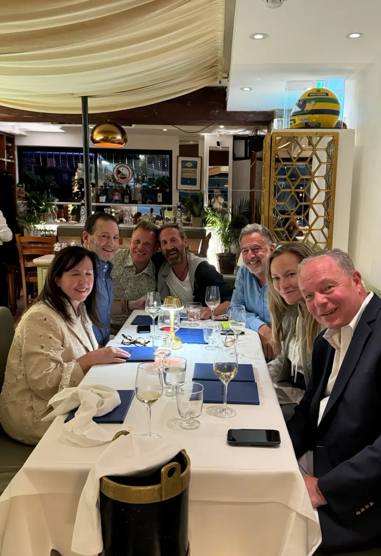 Dinner with clients