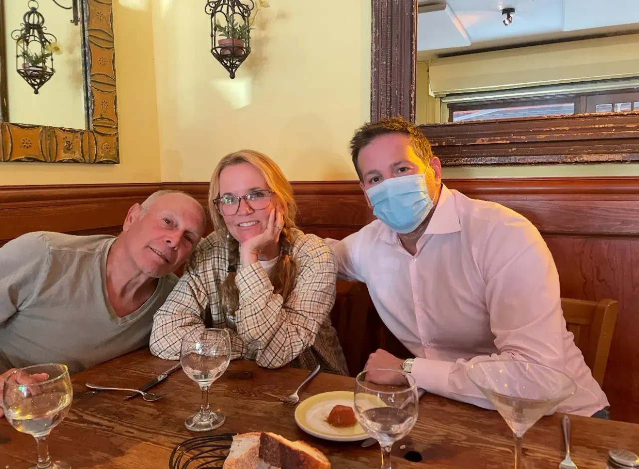 Dinner with friends