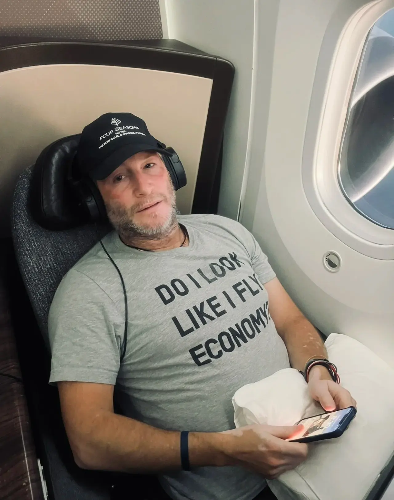 On a private charter