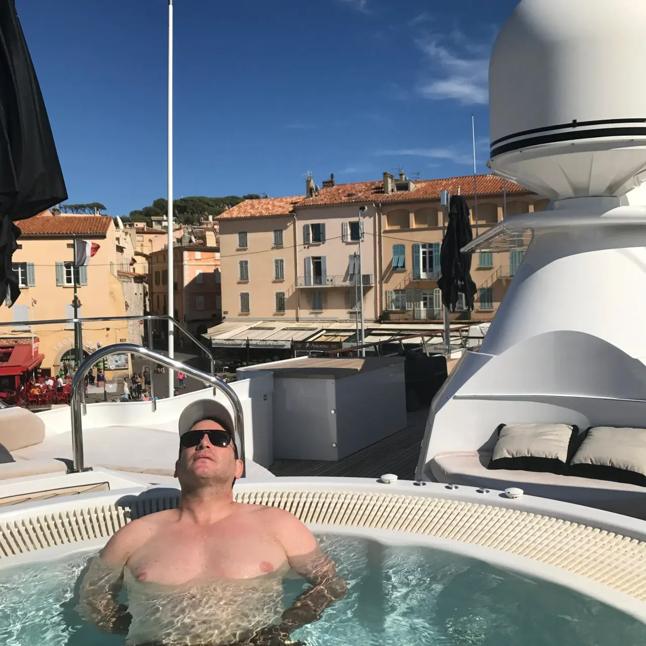 On the water at St Tropez