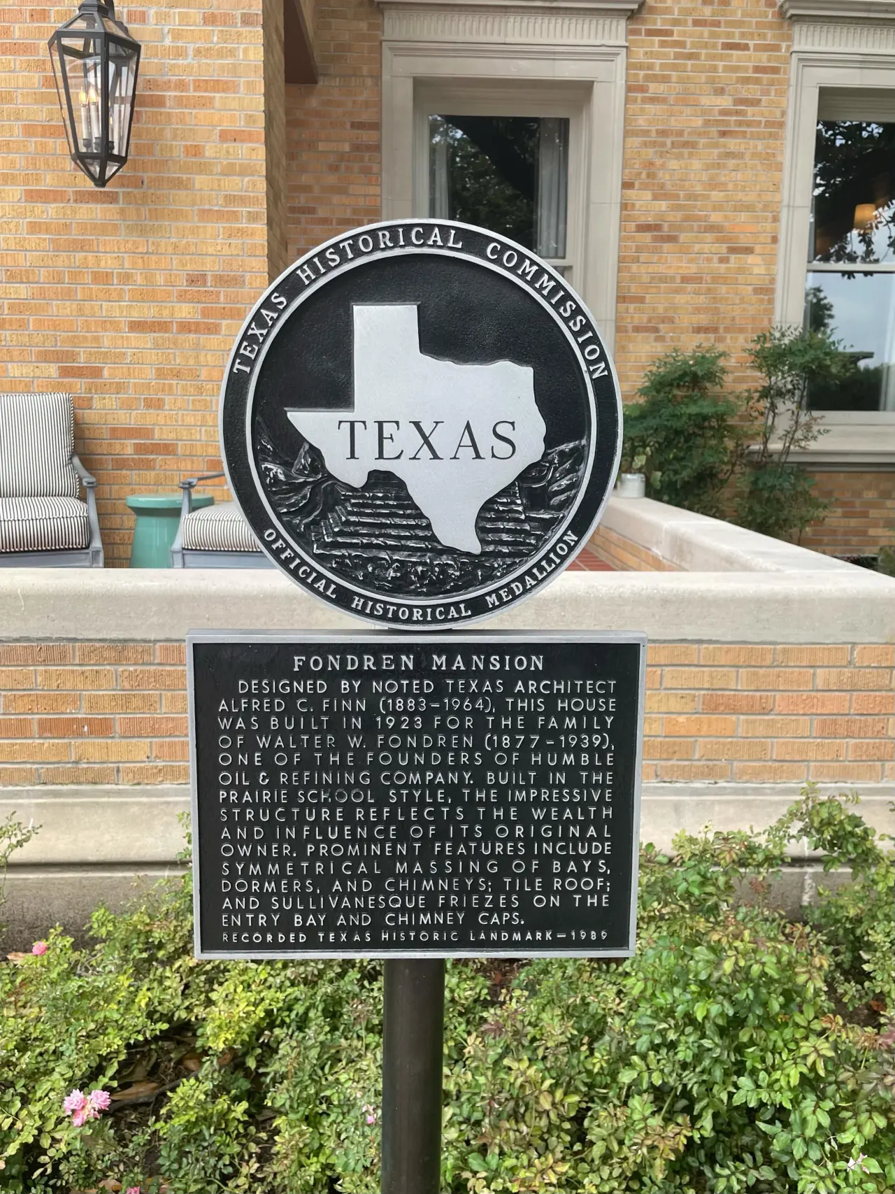 A Texas historical marker