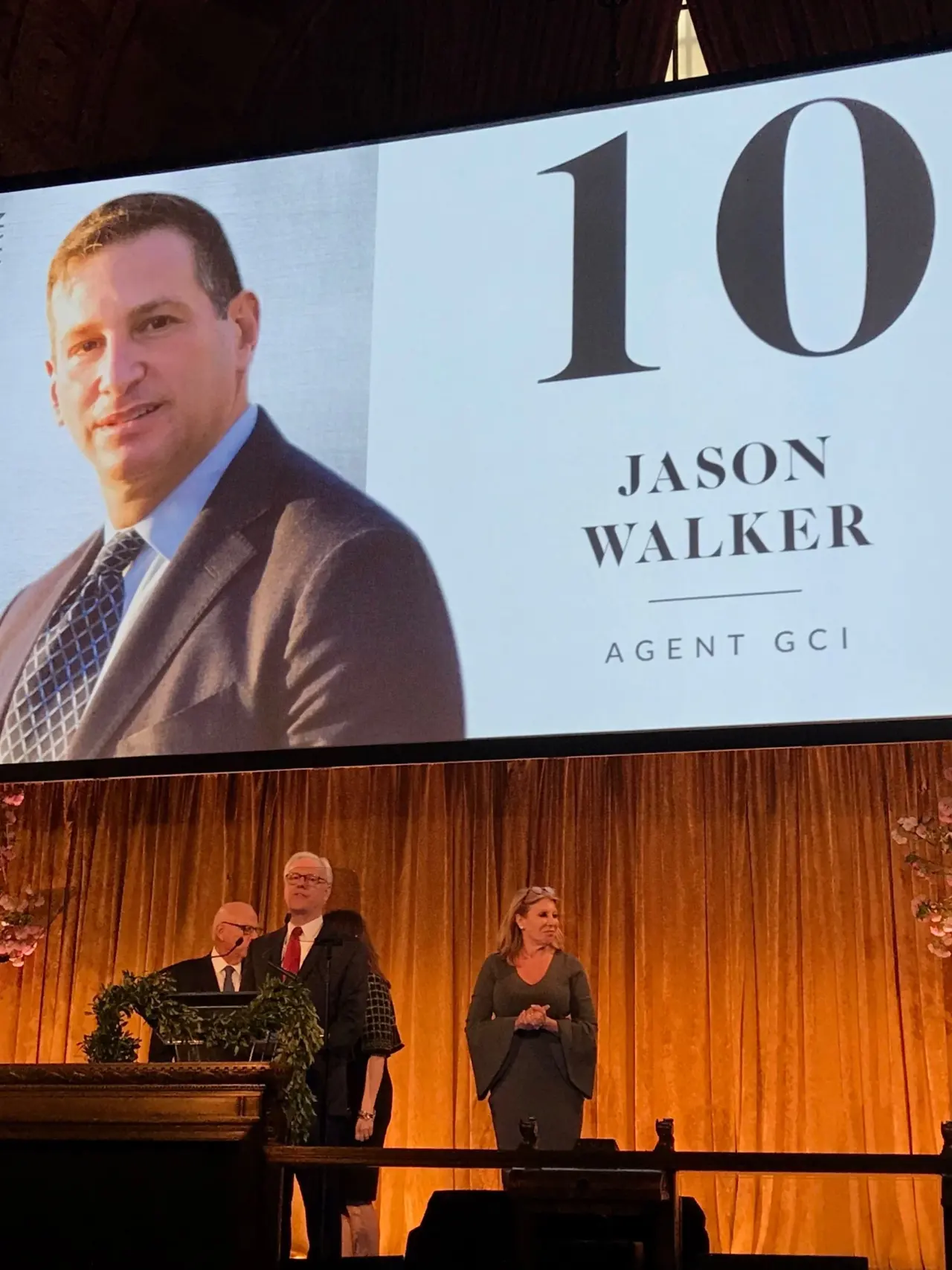 Named to Douglas Elliman's top ten on stage